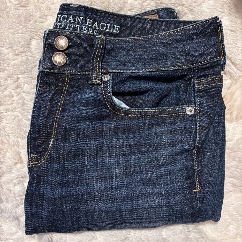 AEO Artist Crop Jeans